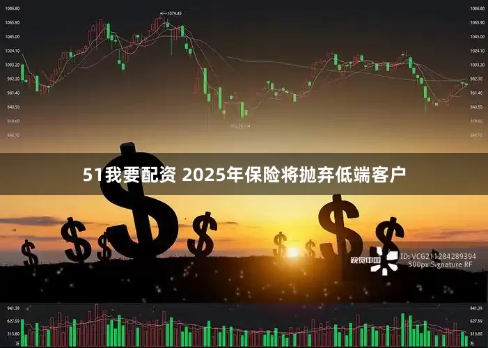 51我要配资 2025年保险将抛弃低端客户